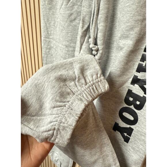Playboy Lounge Sweatpants Gray Women's Jogger Size 2 - Picture 6 of 11